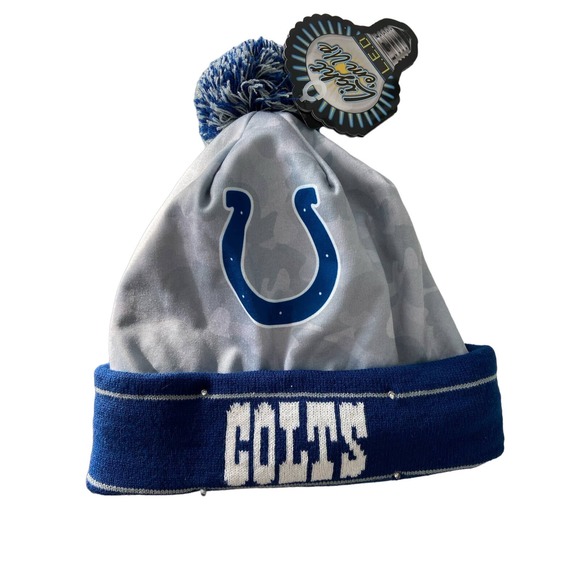 "Indianapolis Colts Light-Up Beanie - Adult's NFL" - Picture 1 of 3